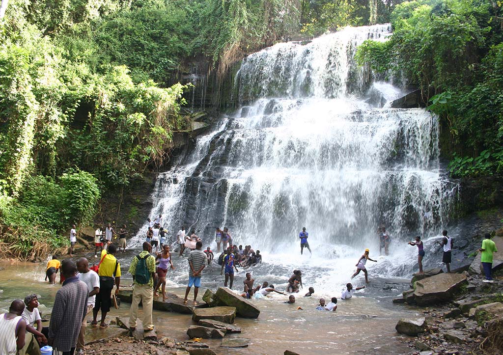 Tourist Sites In Eastern Region Boti Falls
